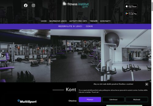 Zobrazit webové stránky Fitness Club Freedom