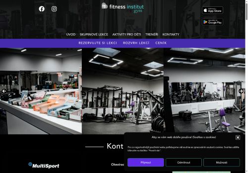 Zobrazit webové stránky Fitness Club Freedom