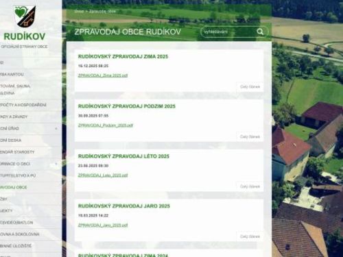 Zpravodaj obce Rudíkov