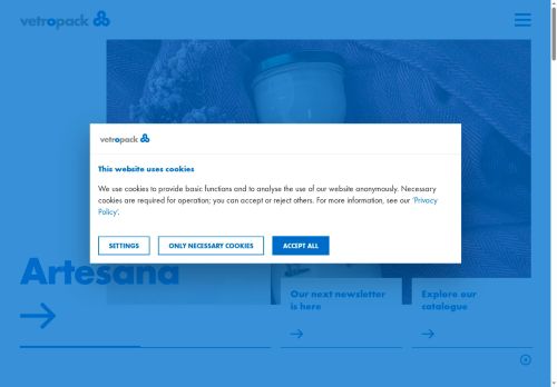 Zobrazit webové stránky Vetropack