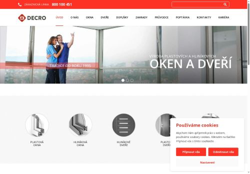 Zobrazit webové stránky Decro Bzenec