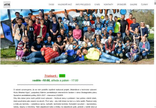 Zobrazit webové stránky Biketrial Kyjov