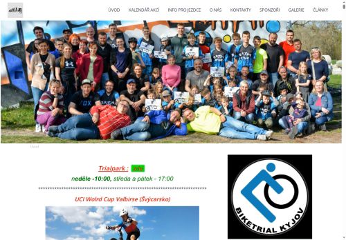 Zobrazit webové stránky Biketrial Kyjov