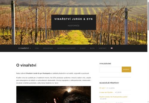 Zobrazit webové stránky Vinařství Jurák a syn