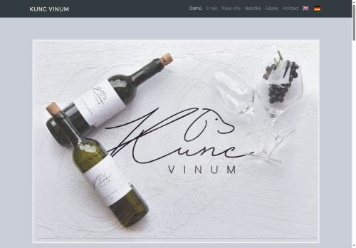 Zobrazit webové stránky Vinný sklep u Kunců