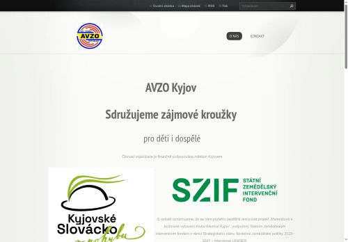 Zobrazit webové stránky AVZO ČR Technických Sportů a Činností Kyjov