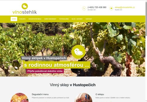 Zobrazit webové stránky Vinařství Stehlík