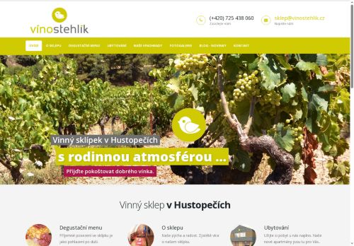 Zobrazit webové stránky Vinařství Stehlík