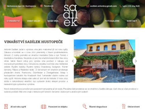 Vinařství Sadílek
