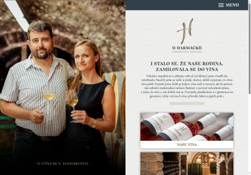 Zobrazit webové stránky Vinařství U Harmáčků