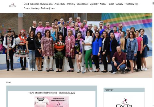 Zobrazit webové stránky Gymnastický a taneční klub Kyjov