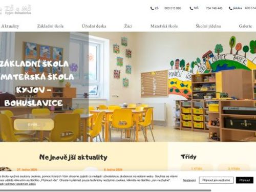 Základní škola a Mateřská škola Kyjov - Bohuslavice