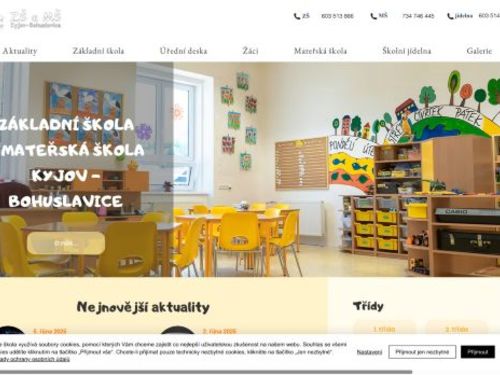 Základní škola a Mateřská škola Kyjov - Bohuslavice