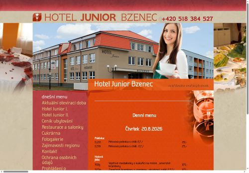 Zobrazit webové stránky Hotel Junior