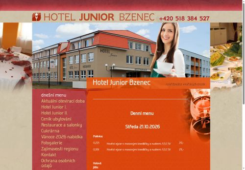 Zobrazit webové stránky Hotel Junior