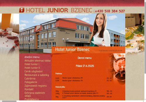 Zobrazit webové stránky Hotel Junior