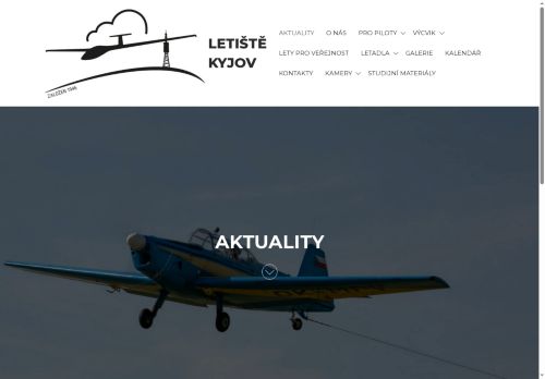 Zobrazit webové stránky Aeroklub Kyjov