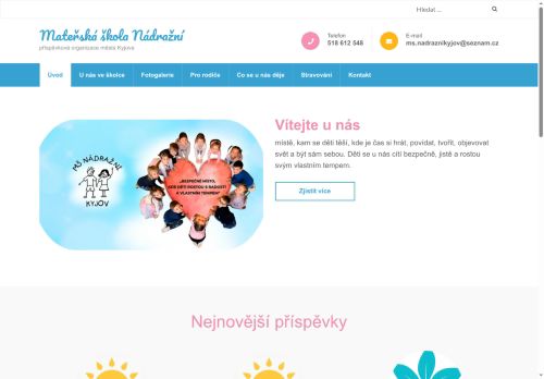Zobrazit webové stránky Mateřská škola Nádražní