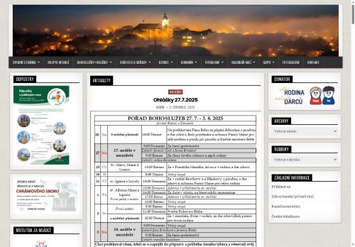 Zobrazit webové stránky Římskokatolická farnost Bzenec