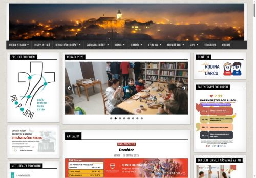 Zobrazit webové stránky Římskokatolická farnost Bzenec