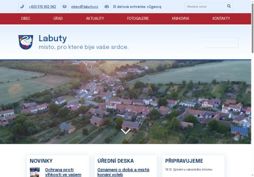 Zobrazit webové stránky Obecní úřad Labuty