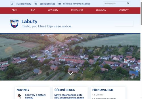 Zobrazit webové stránky Obecní úřad Labuty