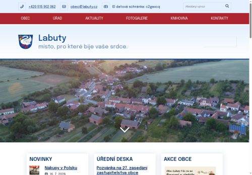 Zobrazit webové stránky Obecní úřad Labuty