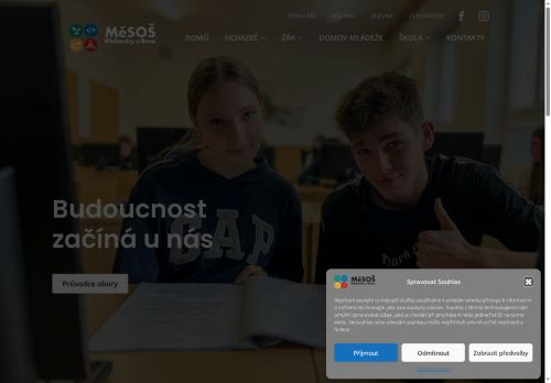 Zobrazit webové stránky Městská střední odborná škola Klobouky u Brna