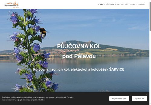 Zobrazit webové stránky Ubytování a půjčovna pod Pálavou