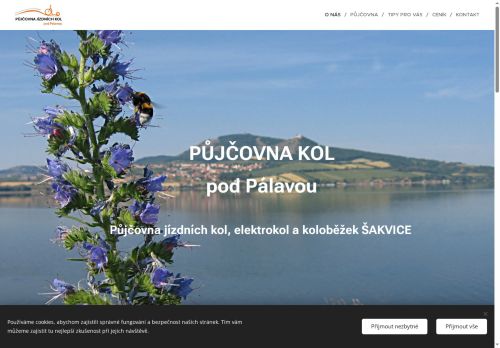 Zobrazit webové stránky Ubytování a půjčovna pod Pálavou