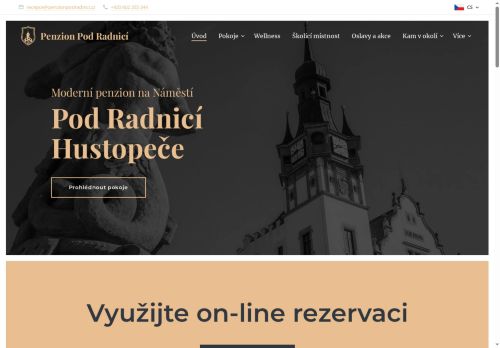 Zobrazit webové stránky Penzion Pod Radnicí