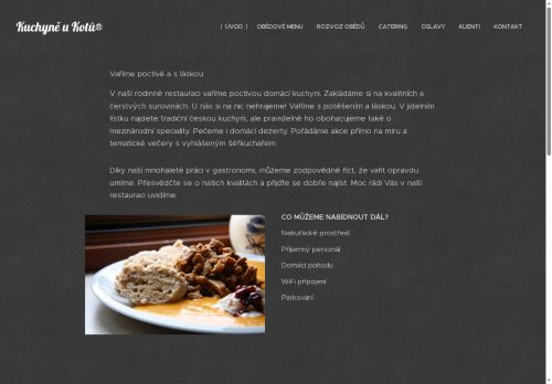 Zobrazit webové stránky Kuchyně u Kotů