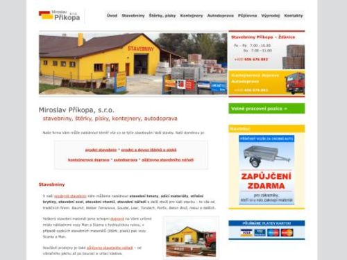 Stavebniny Miroslav Příkopa