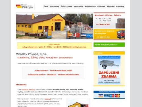 Stavebniny Miroslav Příkopa