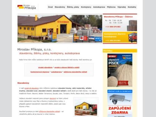 Stavebniny Miroslav Příkopa