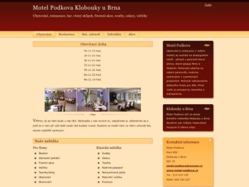 Restaurace a motel Podkova