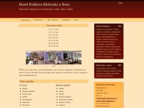 Restaurace a motel Podkova
