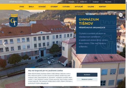 Zobrazit webové stránky Gymnázium Tišnov
