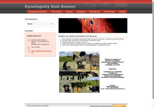 Zobrazit webové stránky Kynologický klub Bzenec