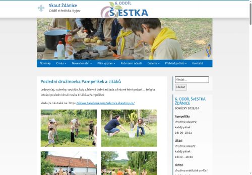 Zobrazit webové stránky Skaut Ždánice