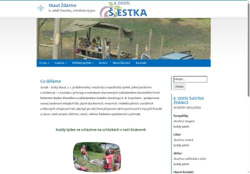 Zobrazit webové stránky Skaut Ždánice