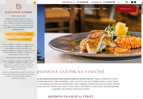 Zobrazit webové stránky Jelínkova vila
