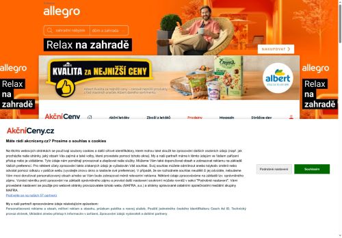 Zobrazit webové stránky Potraviny ENAPO Ždánice