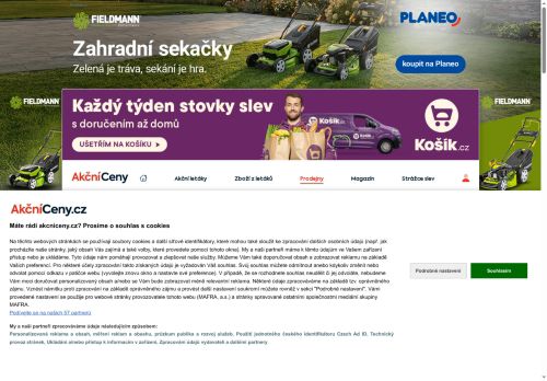 Zobrazit webové stránky Potraviny ENAPO Ždánice