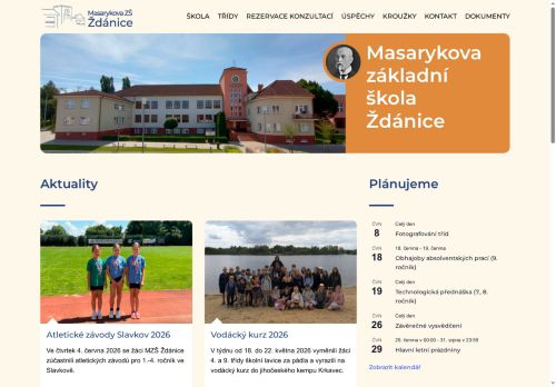 Zobrazit webové stránky Masarykova základní škola Ždánice