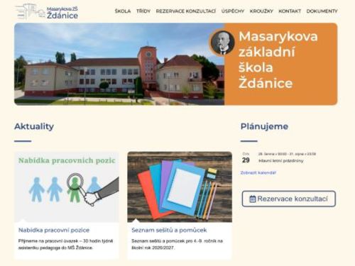 Masarykova základní škola Ždánice