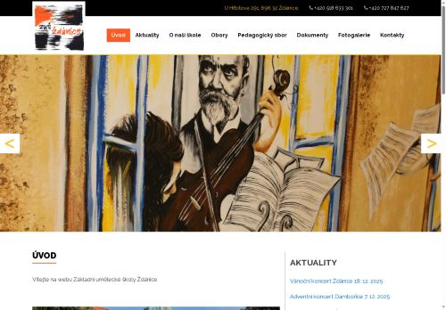 Zobrazit webové stránky Základní umělecká škola Ždánice