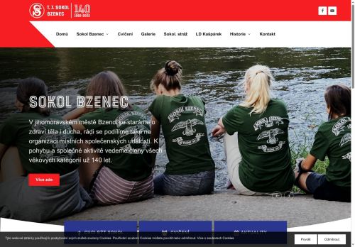 Zobrazit webové stránky TJ Sokol Bzenec