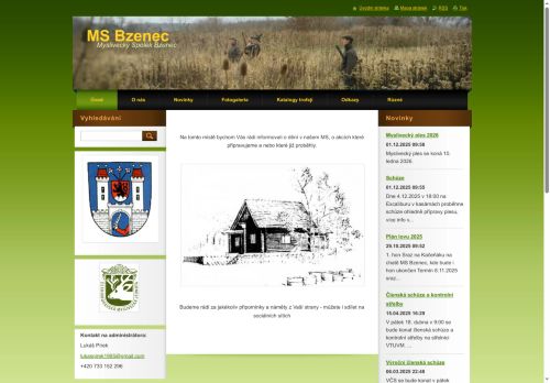 Zobrazit webové stránky Myslivecký spolek Bzenec