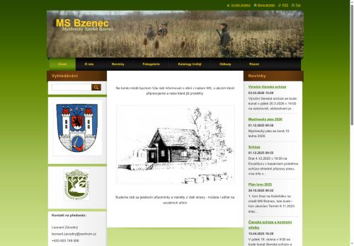 Zobrazit webové stránky Myslivecký spolek Bzenec
